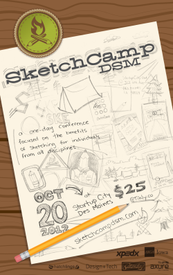 Sketch Camp Poster